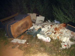 Vrsi, divlji deponij