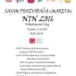 plakat sajam Nin mali